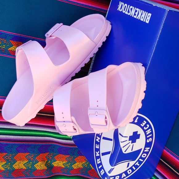 Birkenstock Arizona EVA Sandal Shoes in Fondant Pink Size EU 40 US 9 NWT - Picture 10 of 17